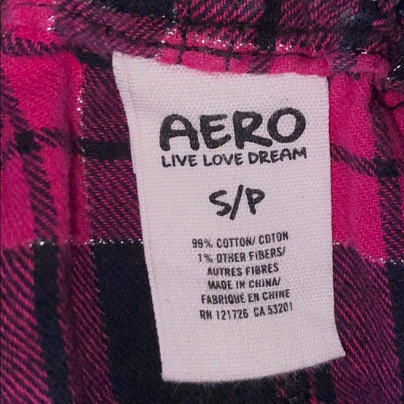 Aeropostale Flannel Pajama Pants - Picture 2 of 2
